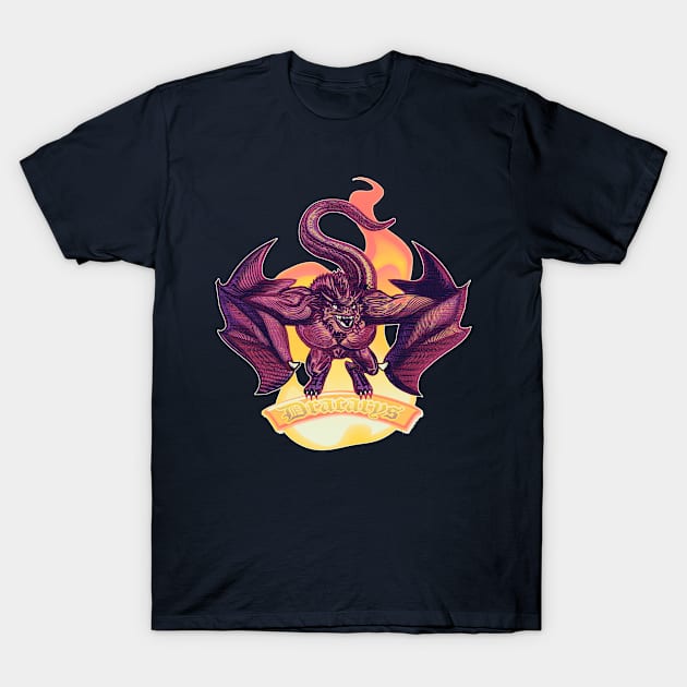 sragon fire T-Shirt by sambukino